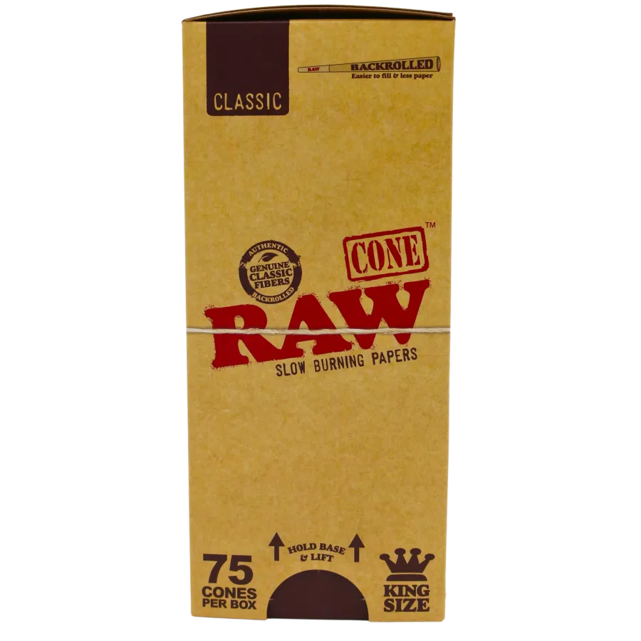 Raw Classic Cones King Size - 75ct