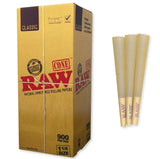 RAW Classic Cones 1 1/4 Size - 900ct Bulk