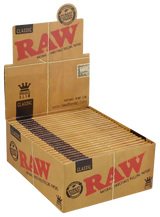 RAW Classic Papers King Size Slim - Display of 50