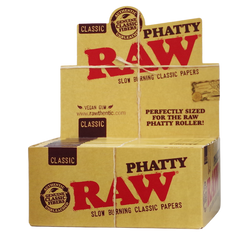 RAW Classic Phatty Papers - Display of 24