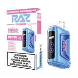 Raz TN9000 Disposable Vape - Display of 5 (MSRP $19.99 Each)