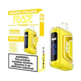 Raz TN9000 Disposable Vape - Display of 5 (MSRP $19.99 Each)