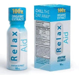 Relax Aid 100x Kratom Extract Shot 10mL - Display of 12 (MSRP $19.99 Each)