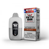 Fifty Bar V2 x Texas Edition 20K Puffs Disposable Vape - Display of 5