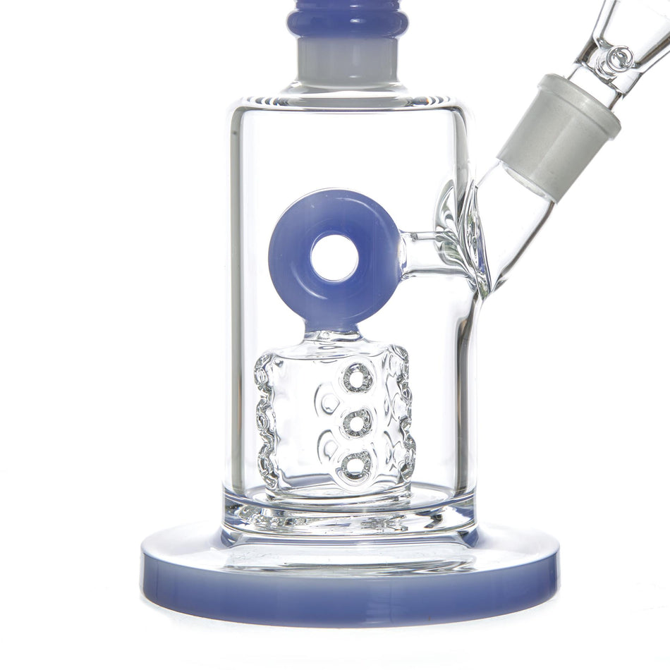 Glass Bong Clear Donut Design XY-171 5ct Jar (MSRP $29.99 Each)