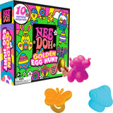 NeeDoh Golden Egg Hunt Jelly Squeeze Toys - Pack of 10