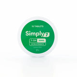 Simply 7 7-Hydroxy Extra Strength 30mg Tablets - Can of 15/Display of 6 (MSRP $99.99 Each)