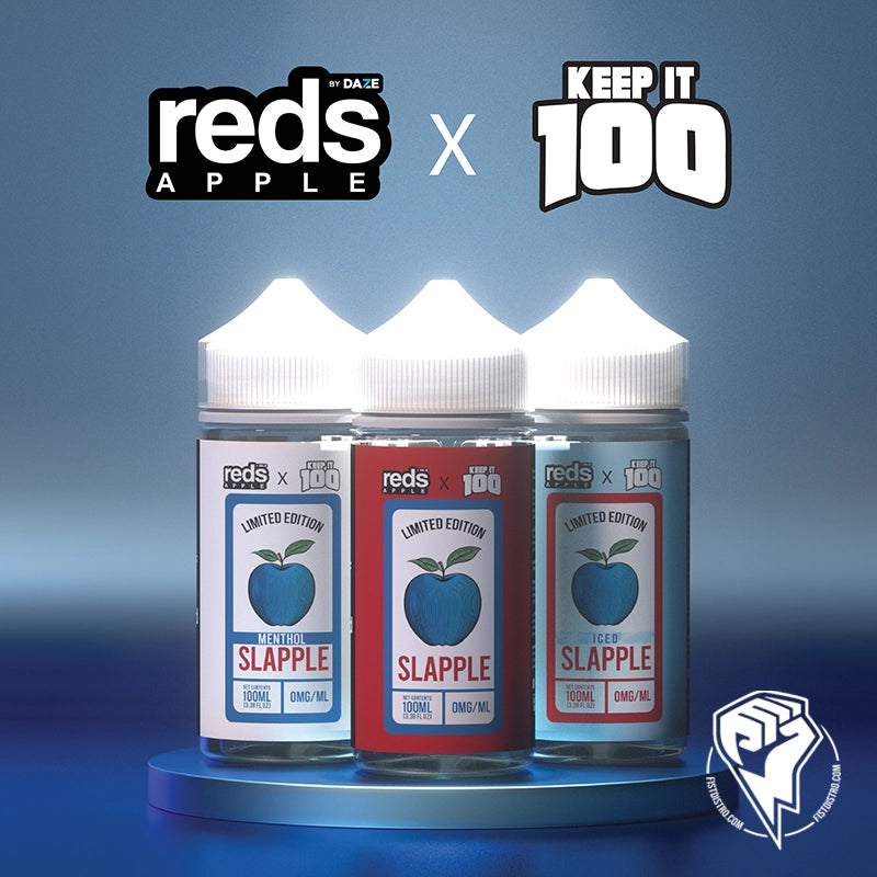 Reds x Keep It 100 Limited Edition E-Liquid 100mL (MSRP $24.99)