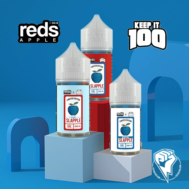Reds x Keep It 100 Nicotine Salt Limited Edition E-Liquid 30mL (MSRP $19.99)