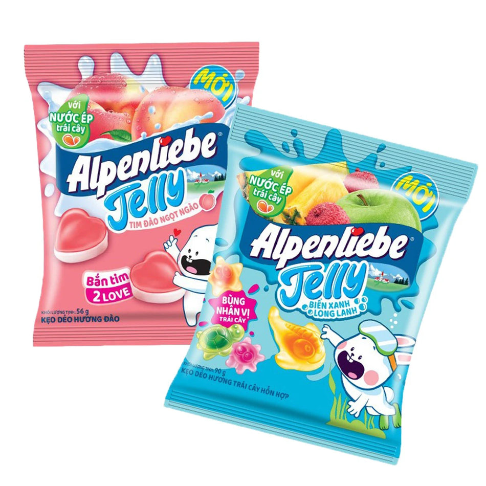 Alpenliebe Gummy Candy 500G - Exotic Candy - Display of 10 (China)