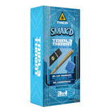 Smak'D Triple Threat THCP 3 in 1 Bundle Disposable 2g - Pre-Roll 2g - Gummy 2000g - Display of 5