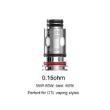 SMOK D-Coil Sub-Ohm Replacement Coils - Pack of 5 (MSRP $14.99)