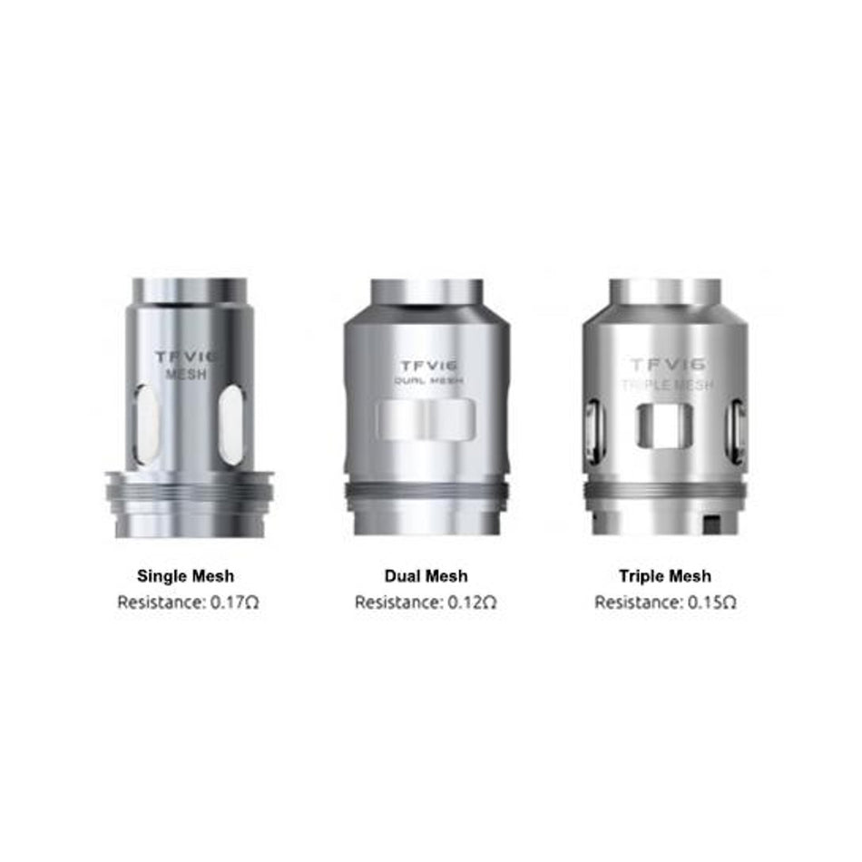 SMOK TFV16 Replacement Coils - Pack of 3 (MSRP $14.99)