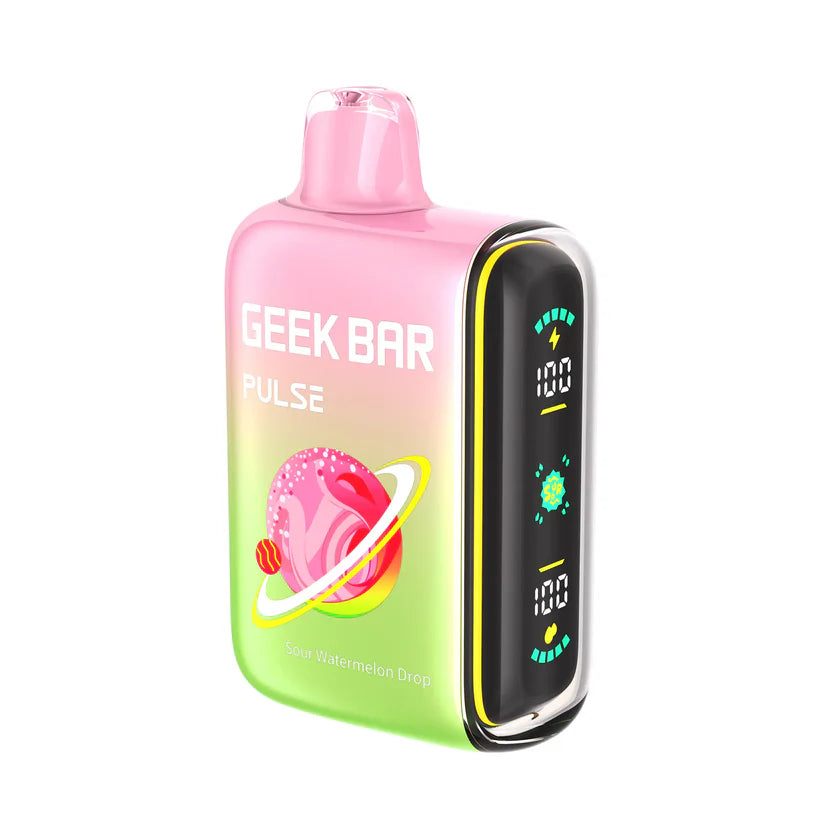 Geek Bar Pulse 15K Puffs Disposable Vape - Display of 5 (MSRP $29.99 Each)