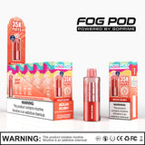 Fog Pod 35K Puffs 19mL Disposable Pod - Display of 5