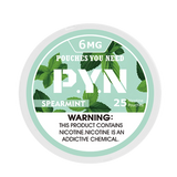 PYN Nicotine Pouches - 25 Pouches Per Can/Pack of 5 Cans (MSRP $5.99 Each)