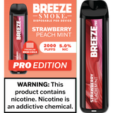 Breeze Pro Edition Disposable Vape - Display of 10 (MSRP $17.99 Each)