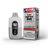 Fifty Bar V2 x Texas Edition 20K Puffs Disposable Vape - Display of 5