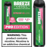 Breeze Pro Edition Disposable Vape - Display of 10 (MSRP $17.99 Each)