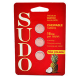 Sudo 7-Hydroxy Kratom 15mg Chewable Tablets - 3 Pack / Display of 12 (MSRP $29.99 Each)