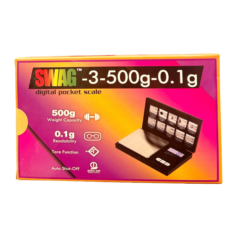 SWAG Digital Pocket Scale - 3 - 500g x 0.1g (MSRP $10.99)