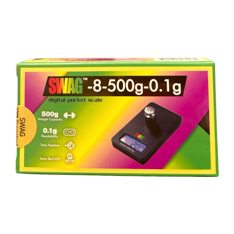 SWAG Digital Pocket Scale - 8 - 500g x 0.1g (MSRP $7.99)