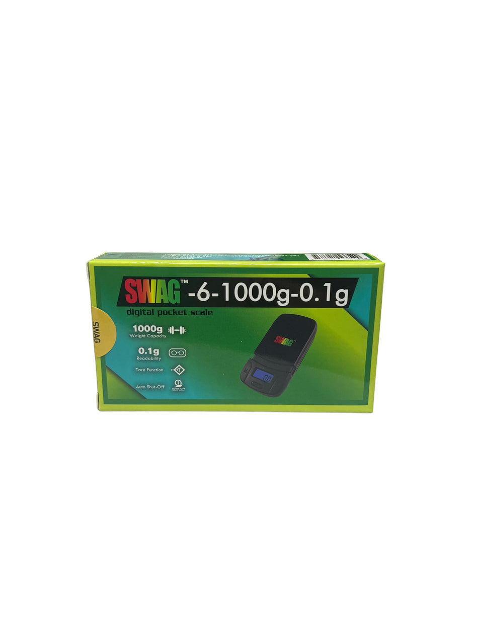 SWAG Digital Pocket Scale - 6 - 1000g x 0.1g (MSRP $9.99)