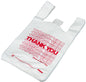 Large Thank You T-Shirt Bags (11.5"x6.5"x21") - Box of 1000 Bags