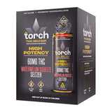 Torch THC High Potency Seltzer Drink 60mg (12oz) - Pack of 4 Cans (MSRP $6.99 Each)