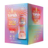 Torch THC High Potency Seltzer Drink 25mg (12oz) - Pack of 4 Cans (MSRP $6.99 Each)