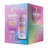 Torch THC High Potency Seltzer Drink 25mg (12oz) - Pack of 4 Cans (MSRP $6.99 Each)