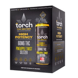 Torch THC High Potency Seltzer Drink 60mg (12oz) - Pack of 4 Cans (MSRP $6.99 Each)