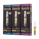 Torch Live Resin THC-A 1g Cartridge 5ct Display (MSRP $24.99ea)