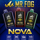 Mr Fog Nova 36K Puffs 20mL Disposable Vape - Display of 5 (MSRP $24.99 Each)