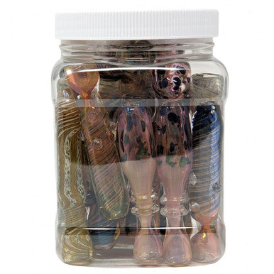 5" Penis Hand Pipes - Jar of 20 (MSRO $19.99 Each)