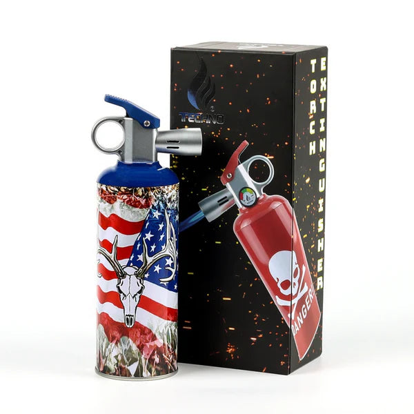 Techno Torch Fire Extinguisher Torch Lighter - Assorted Design (MSRP $39.99)