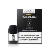 Uwell Caliburn A3 Replacement Pod 2mL - Pack of 4 (MSRP $19.99)