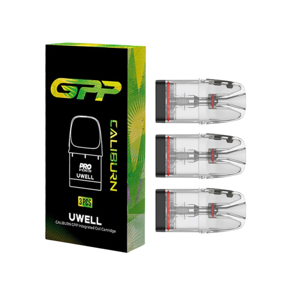 Uwell Caliburn GPP Replacement Cartridge Pods 3mL - Pack of 3