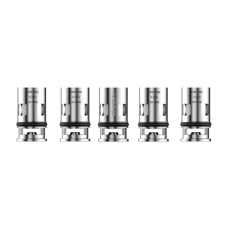 VooPoo PnP Replacement Coils - Pack of 5 (MSRP $14.99 - $24.99)