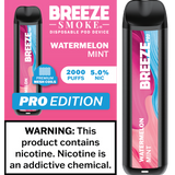 Breeze Pro Edition Disposable Vape - Display of 10 (MSRP $17.99 Each)