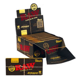 Raw Classic Black Artesano Rolling Paper King Size Slim - Display of 15