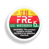 FRE Nicotine Pouches $2.99 - Sleeve of 5 (MSRP $2.99 Each)