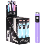 Yocan Ari 2.0 510 Cartridge Battery Mixed Colors - Display of 15