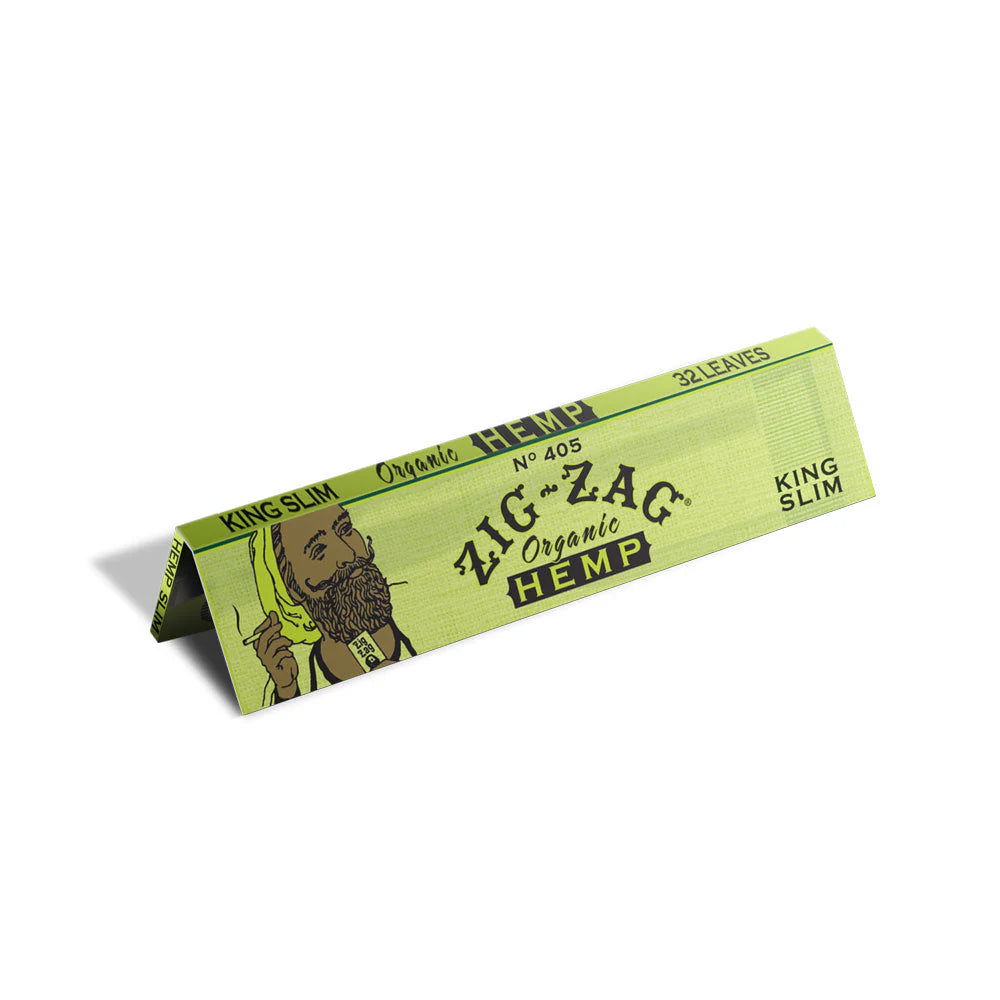 Zig Zag Organic Hemp Rolling Papers 1 1/4 - Display of 24