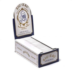 Zig Zag Original White Rolling Papers - Display of 24